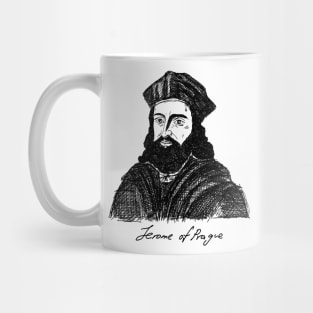 Jerome of Prague. Christian figure. Mug